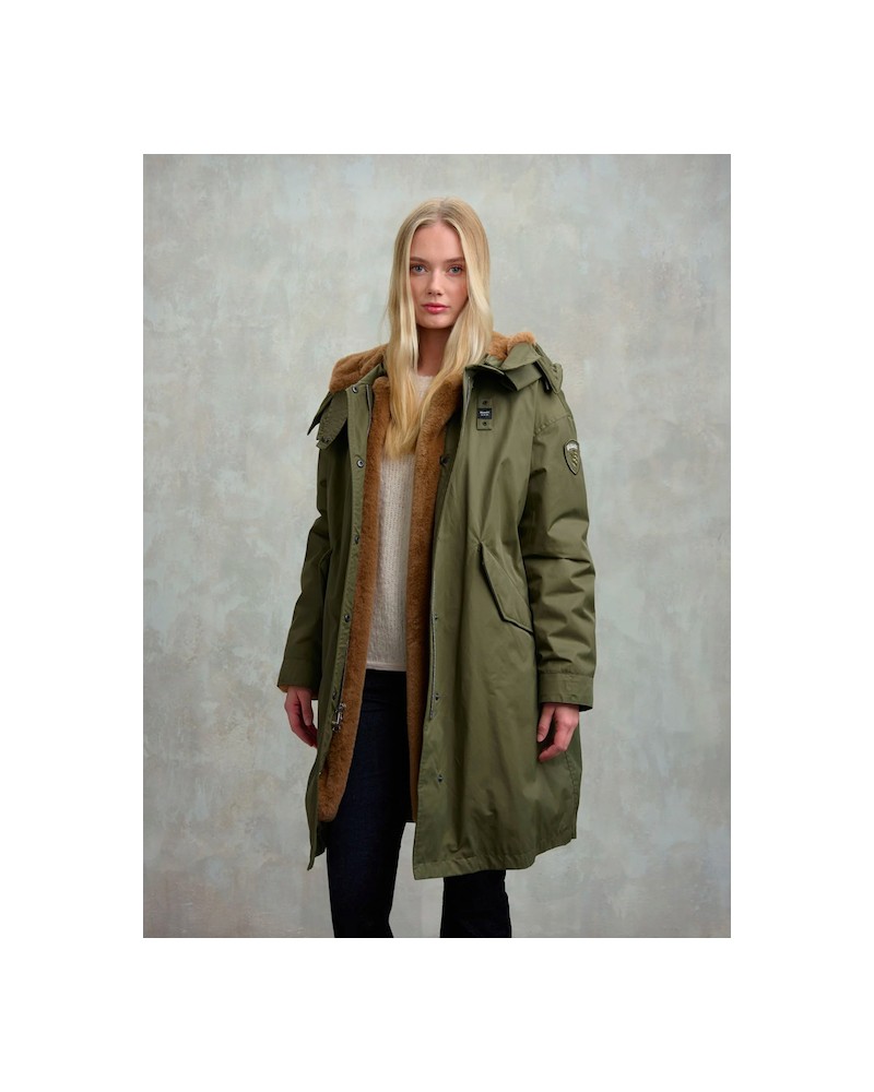 PARKA BLAUER