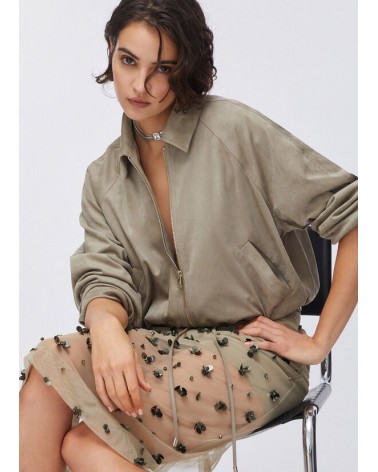 CHAQUETA DE ANTE LIU JO