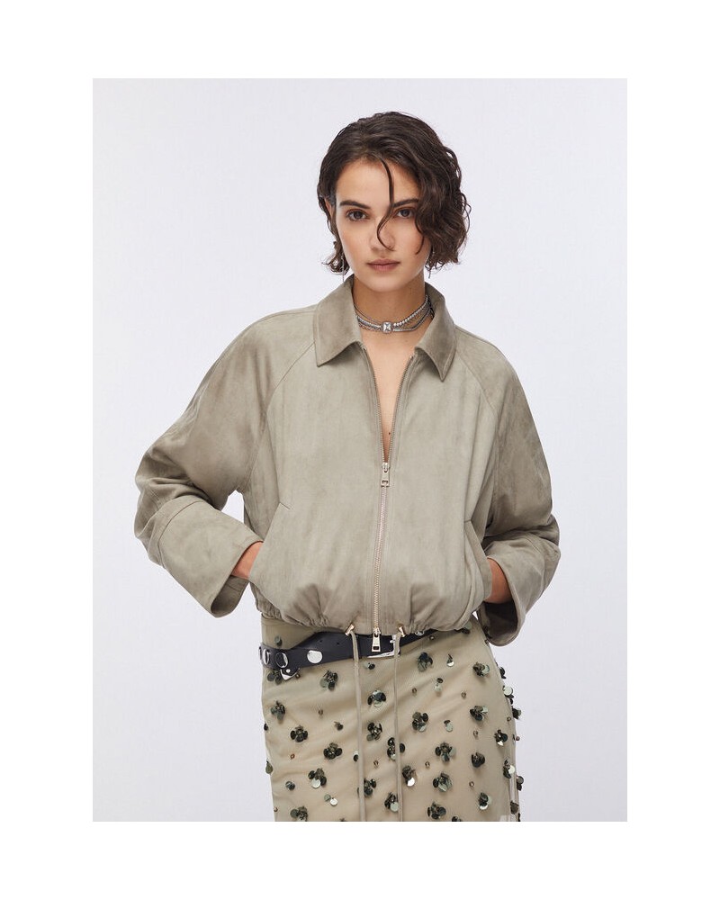 CHAQUETA DE ANTE LIU JO