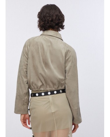 CHAQUETA DE ANTE LIU JO